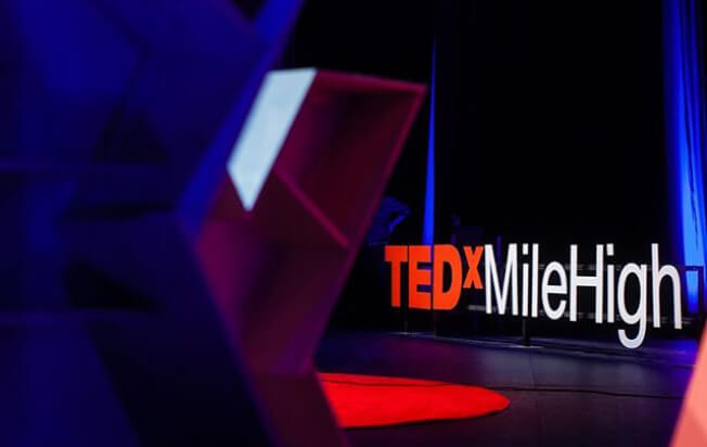 TEDxMileHigh Stage Image