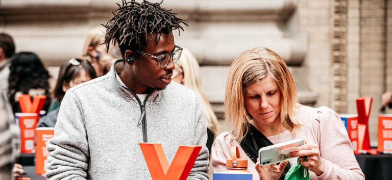 A Black man and white woman turn their inspiration to action at the TEDxMileHigh Rethink event.